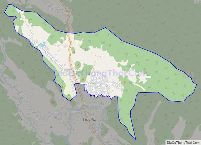 Bản đồ giao thông xã Yên Hóa, huyện Minh Hóa