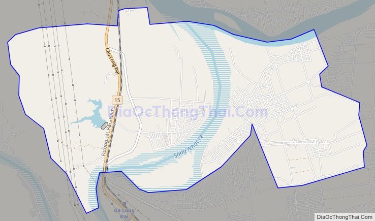 Bản đồ giao thông xã Hiền Ninh, huyện Quảng Ninh