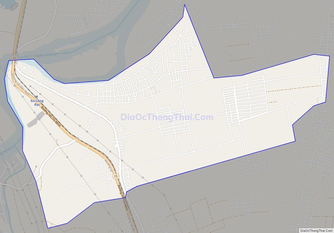 Bản đồ giao thông xã Xuân Ninh, huyện Quảng Ninh