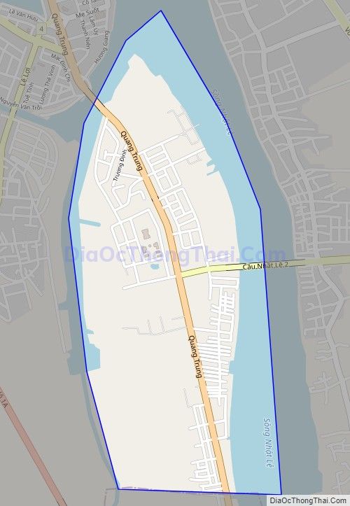 Bản đồ giao thông phường Phú Hải, thành phố Đồng Hới