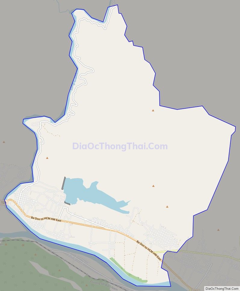 Bản đồ giao thông xã Mai Hóa, huyện Tuyên Hóa