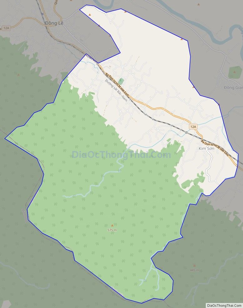 Bản đồ giao thông xã Sơn Hóa, huyện Tuyên Hóa