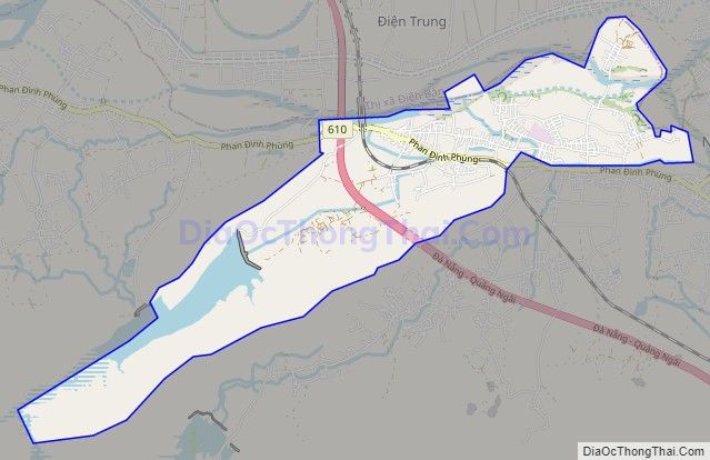 Bản đồ giao thông xã Duy Trinh, huyện Duy Xuyên