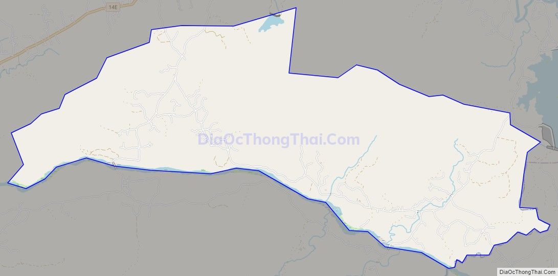 Bản đồ giao thông xã Bình Sơn, huyện Hiệp Đức