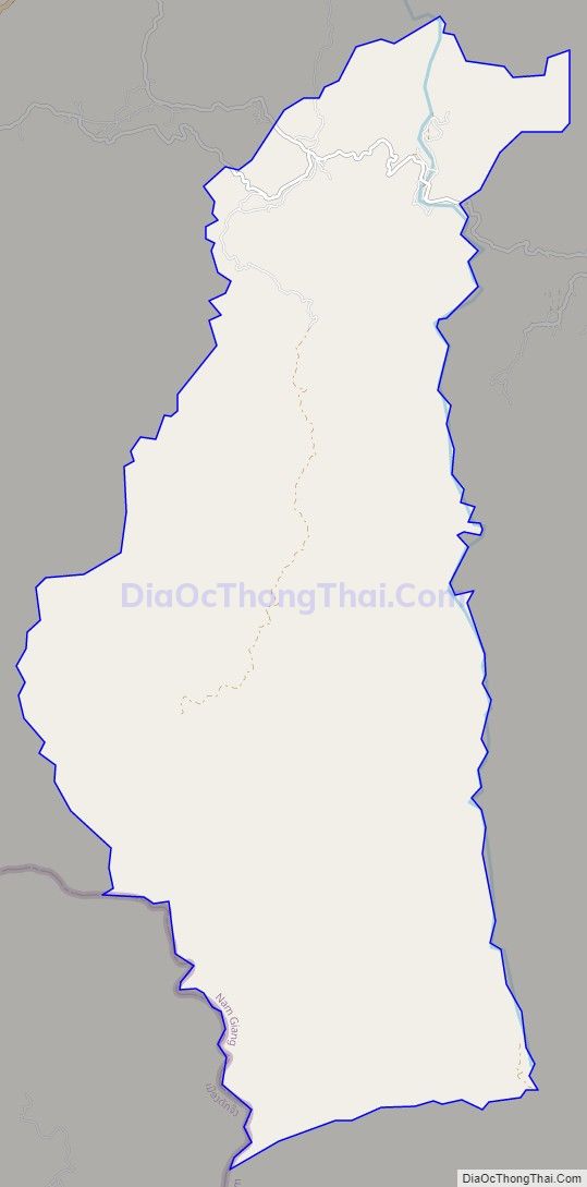 Bản đồ giao thông xã Đắc Pre, huyện Nam Giang