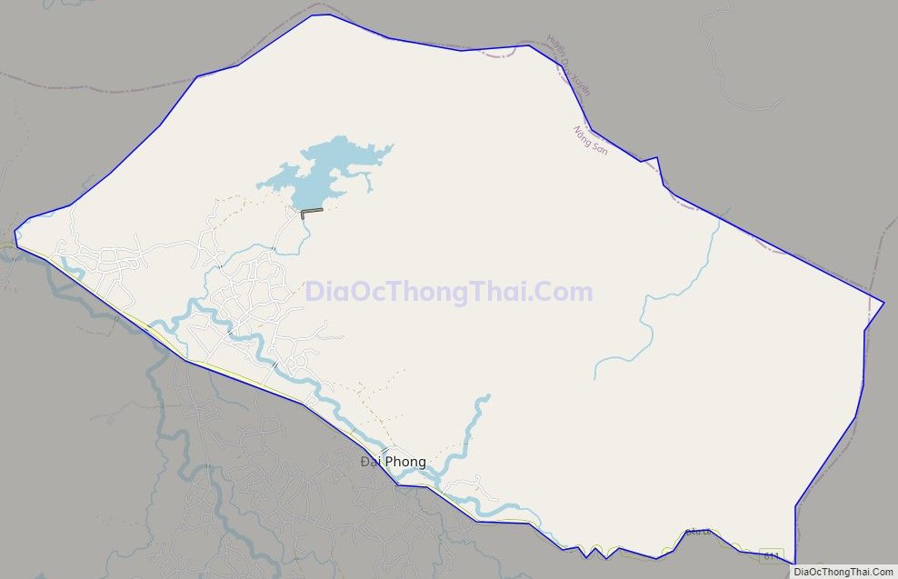Bản đồ giao thông xã Sơn Viên, huyện Nông Sơn