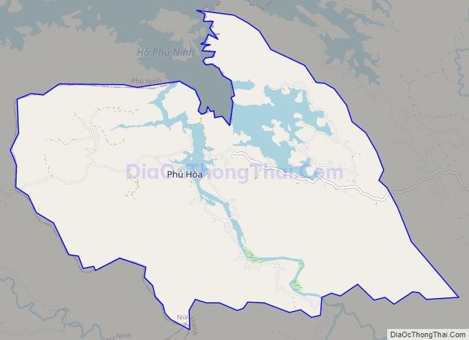Bản đồ giao thông xã Tam Sơn, huyện Núi Thành