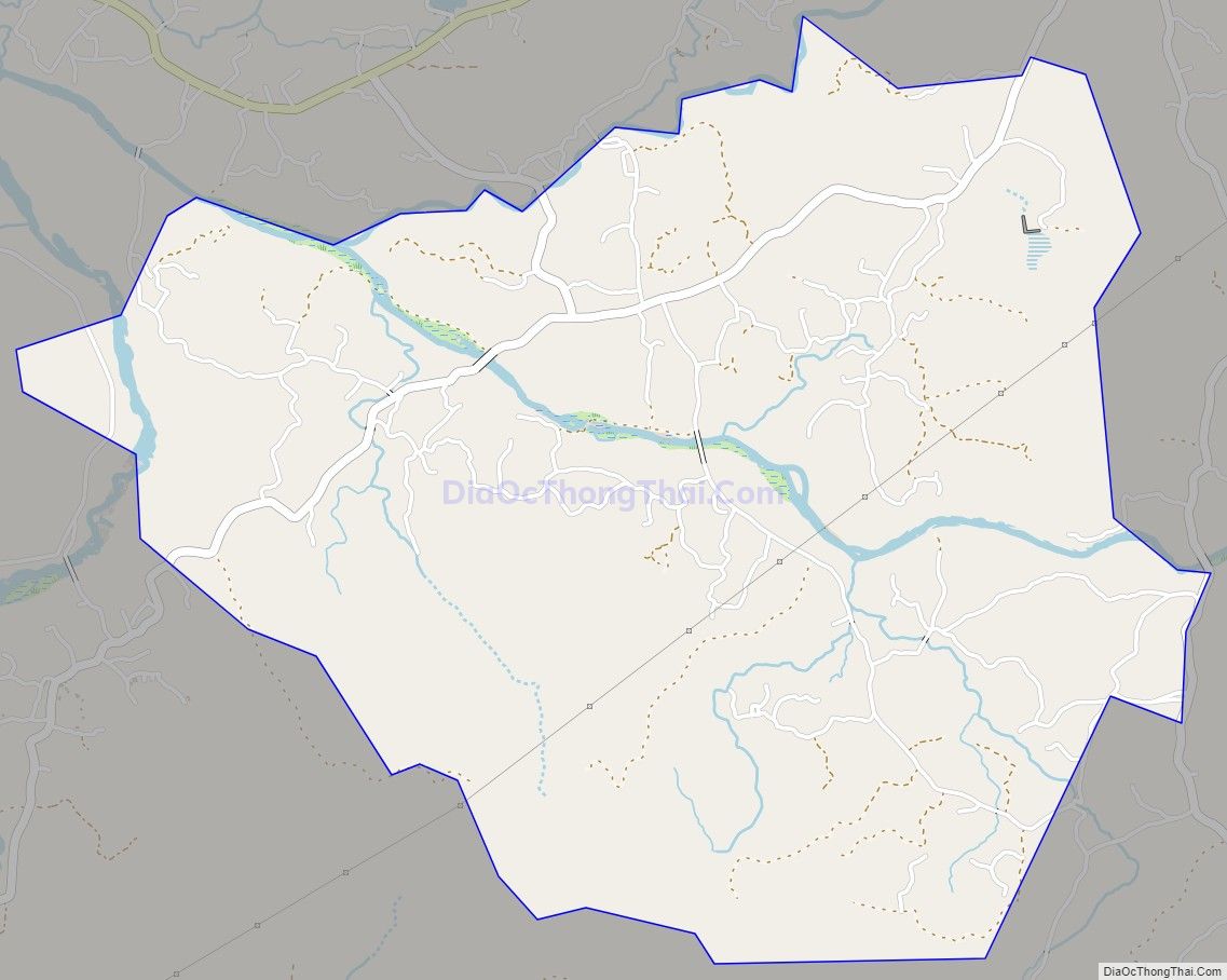 Bản đồ giao thông xã Tiên Lộc, huyện Tiên Phước