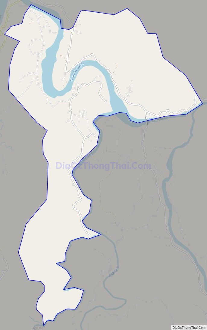 Bản đồ giao thông xã Sơn Trung, huyện Sơn Hà