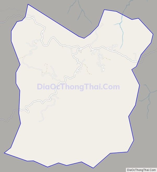 Bản đồ giao thông xã Trà Nham (cũ), huyện Tây Trà