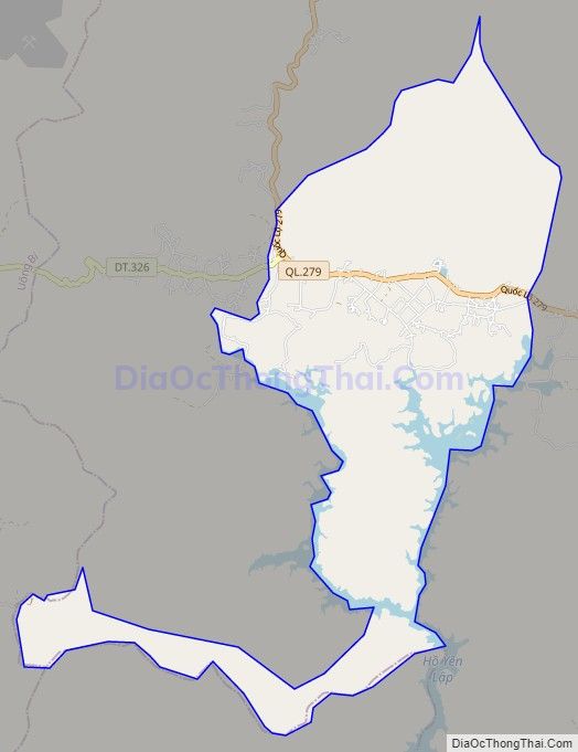 Bản đồ giao thông xã Quảng La, thành phố Hạ Long