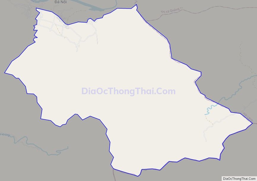 Bản đồ giao thông xã Hải Phúc (cũ), huyện Đakrông