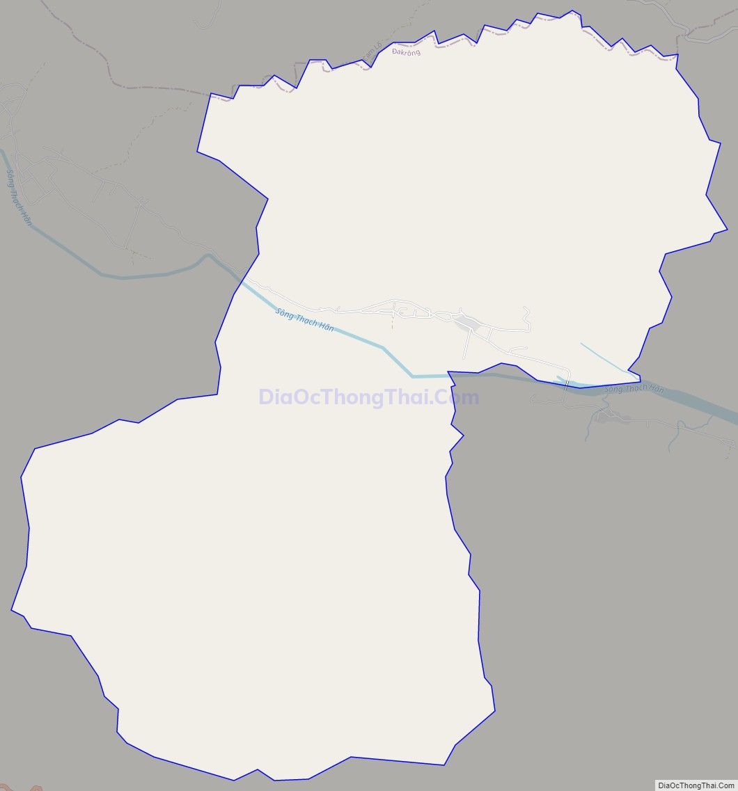 Bản đồ giao thông xã Triệu Nguyên, huyện Đakrông