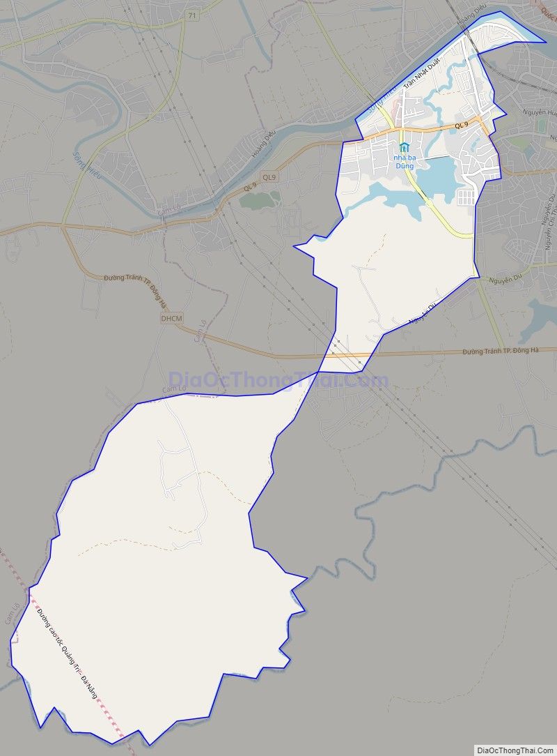 Bản đồ giao thông Phường 3, thành phố Đông Hà