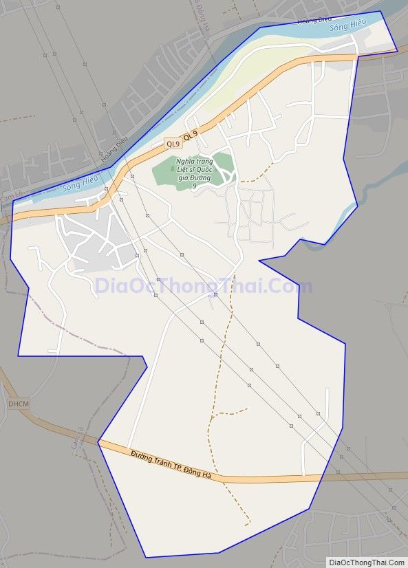 Bản đồ giao thông Phường 4, thành phố Đông Hà
