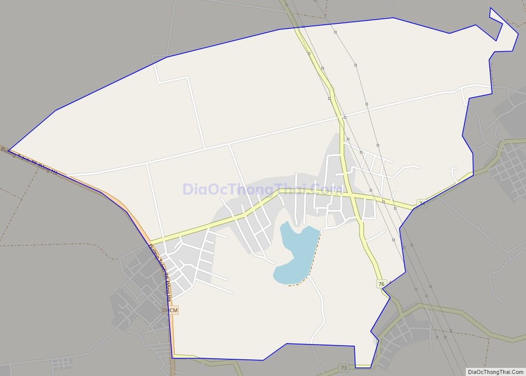 Bản đồ giao thông xã Gio Sơn, huyện Gio Linh