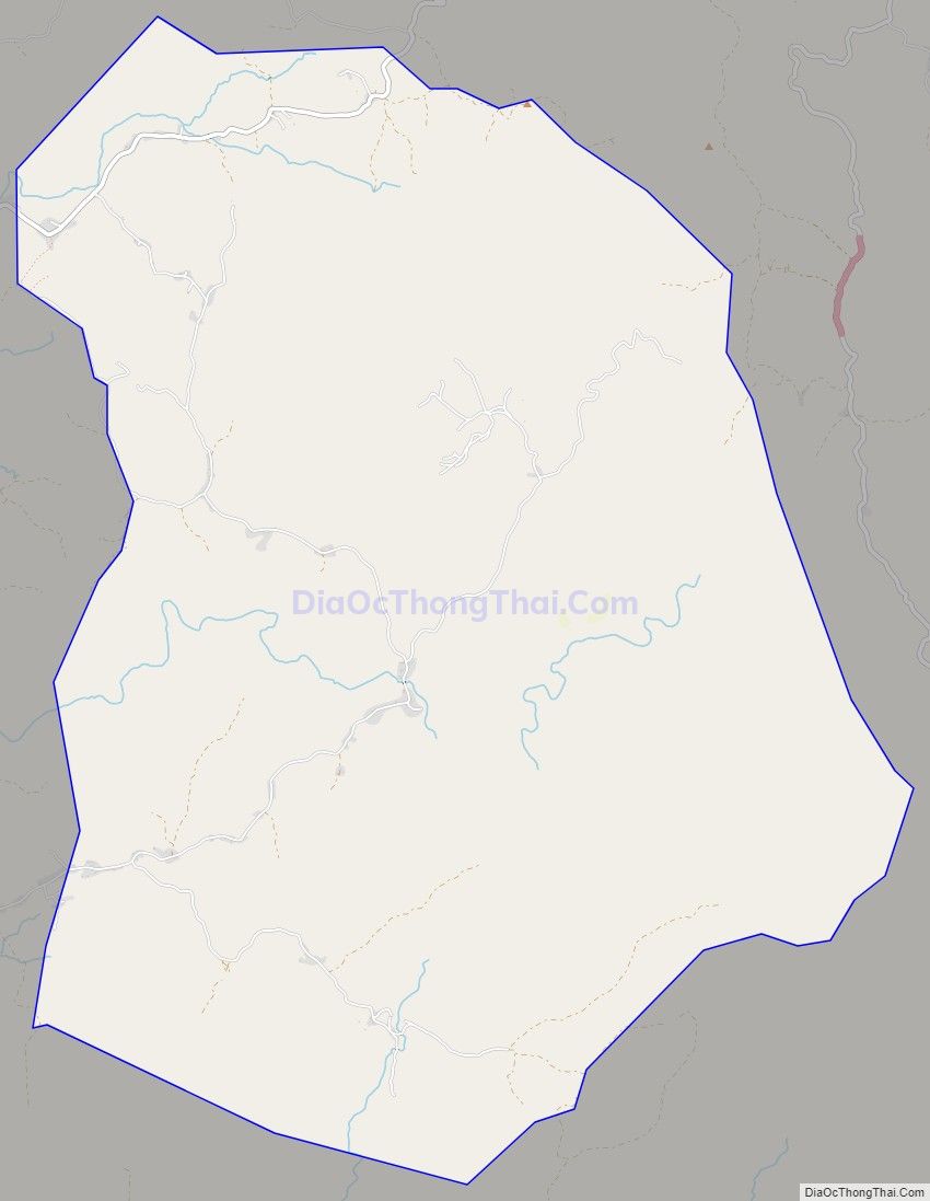 Bản đồ giao thông xã Hướng Lộc, huyện Hướng Hóa