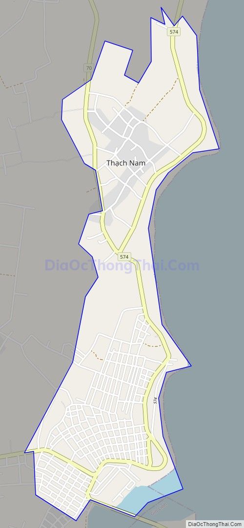 Bản đồ giao thông Thị trấn Cửa Tùng, huyện Vĩnh Linh
