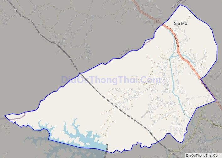 Bản đồ giao thông xã Vĩnh Chấp, huyện Vĩnh Linh