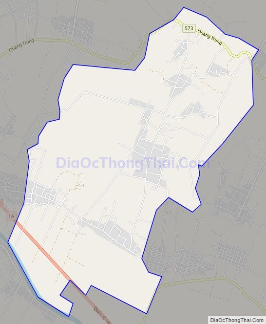 Bản đồ giao thông xã Vĩnh Hòa, huyện Vĩnh Linh