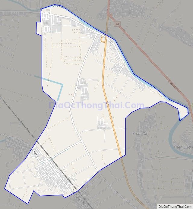 Bản đồ giao thông xã Vĩnh Lâm, huyện Vĩnh Linh