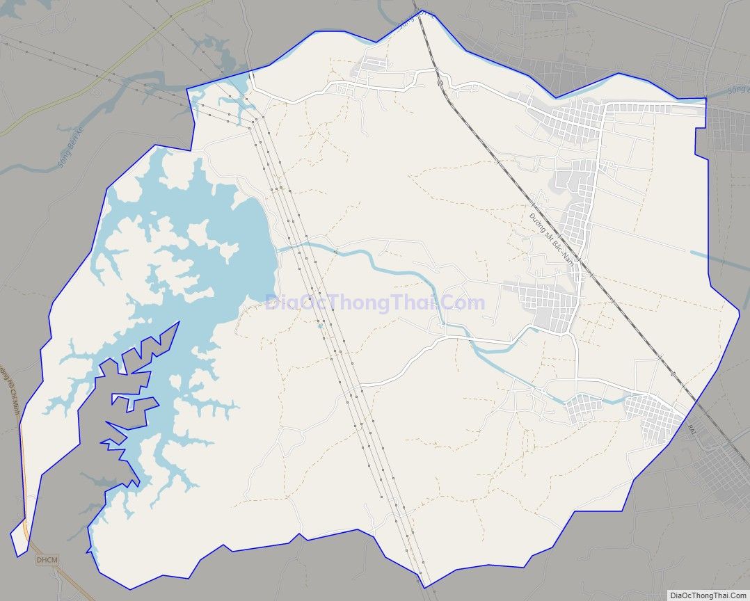 Bản đồ giao thông xã Vĩnh Thủy, huyện Vĩnh Linh
