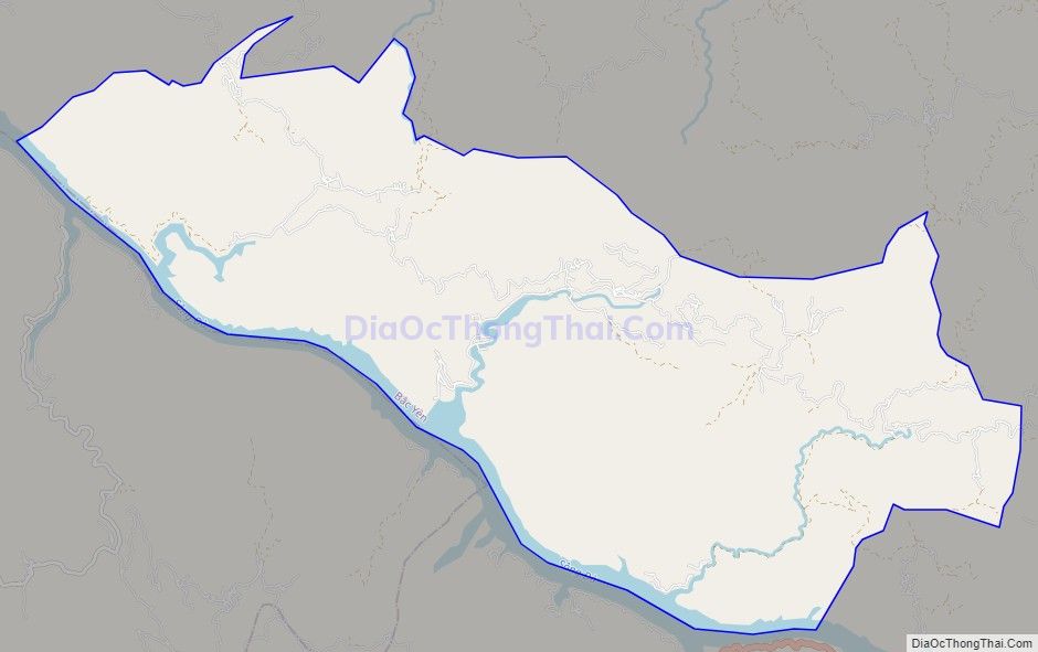 Bản đồ giao thông xã Chim Vàn, huyện Bắc Yên