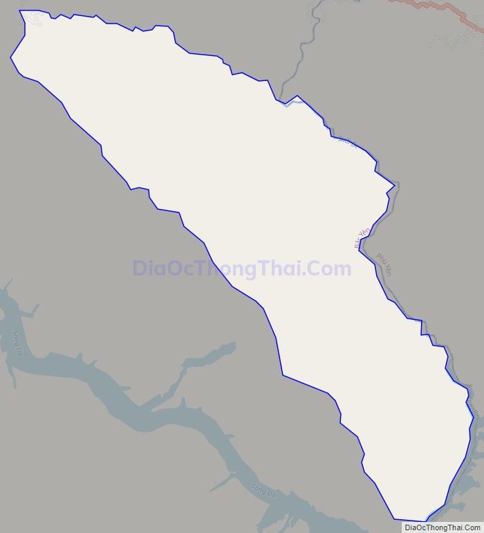 Bản đồ giao thông xã Hồng Ngài, huyện Bắc Yên