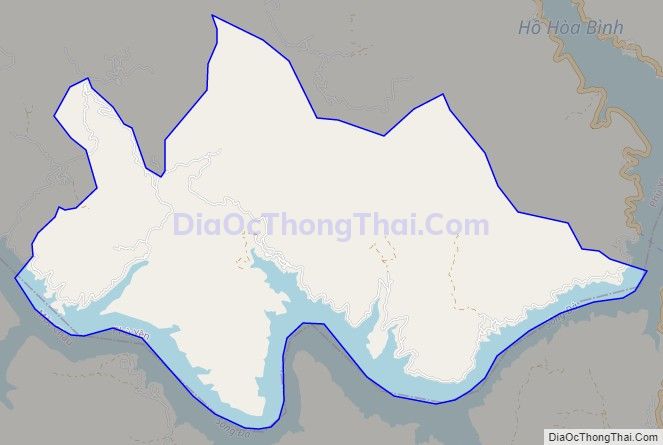 Bản đồ giao thông xã Bắc Phong, huyện Phù Yên