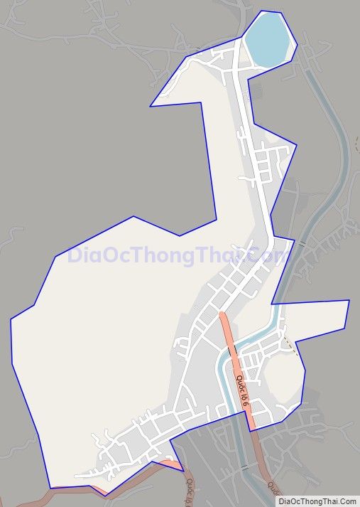 Bản đồ giao thông phường Chiềng Lề, thành phố Sơn La