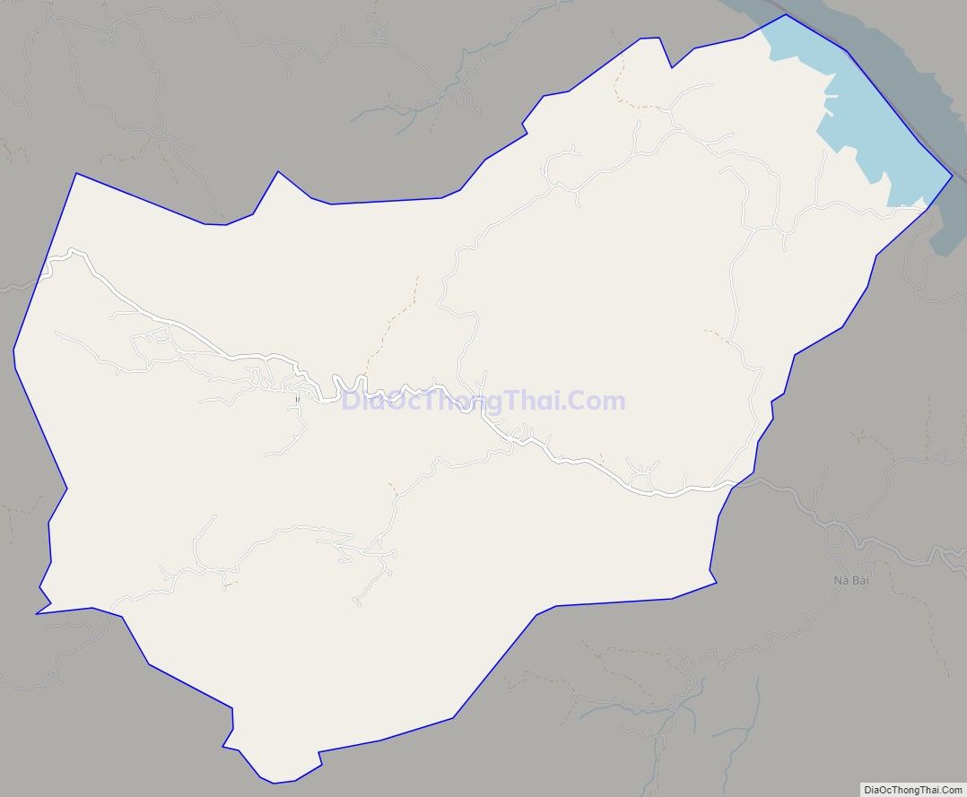Bản đồ giao thông xã Mường Tè, huyện Vân Hồ