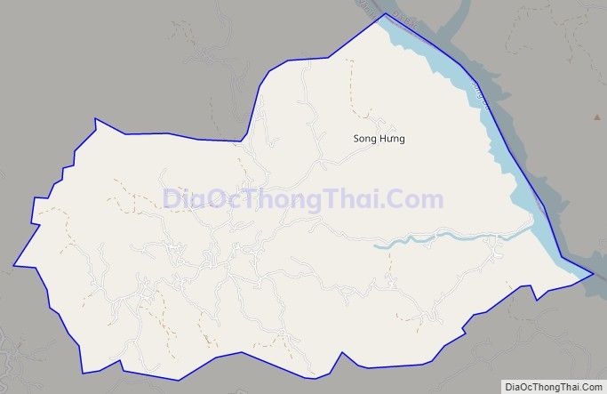 Bản đồ giao thông xã Song Khủa, huyện Vân Hồ