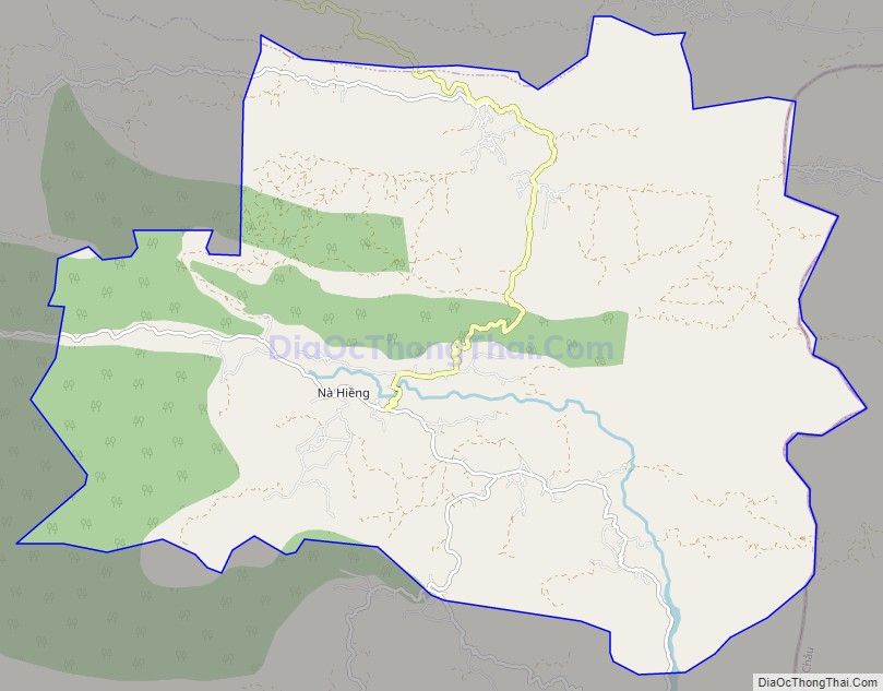 Bản đồ giao thông xã Xuân Nha, huyện Vân Hồ