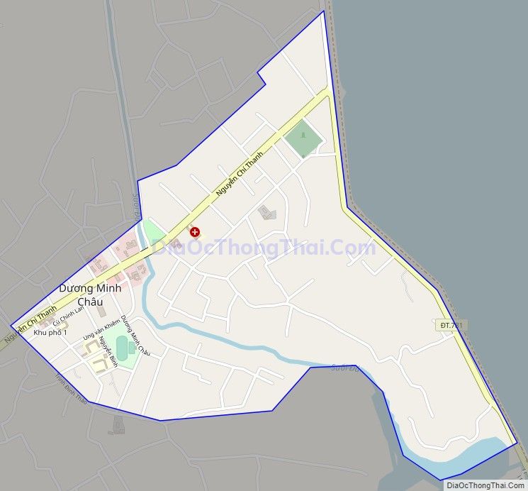 Bản đồ giao thông Thị trấn Dương Minh Châu, huyện Dương Minh Châu