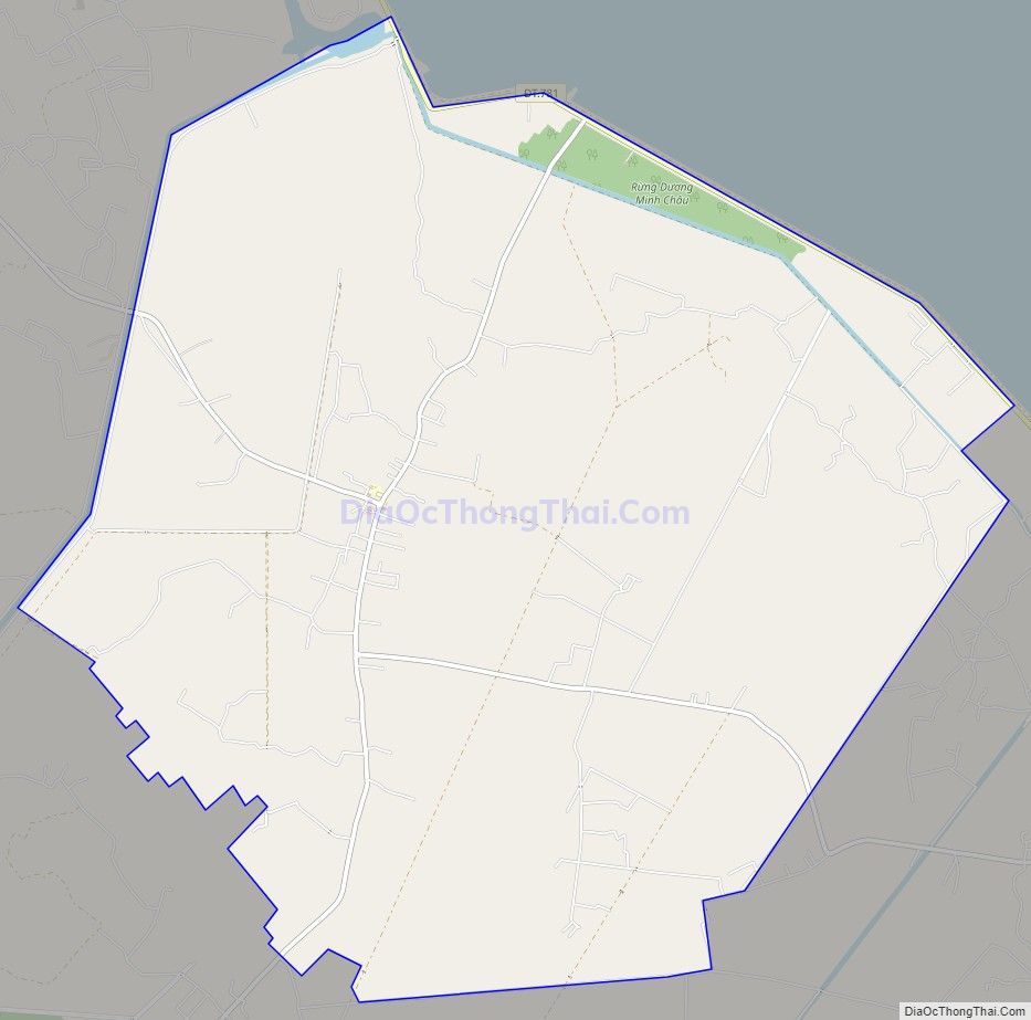 Bản đồ giao thông xã Phước Ninh, huyện Dương Minh Châu