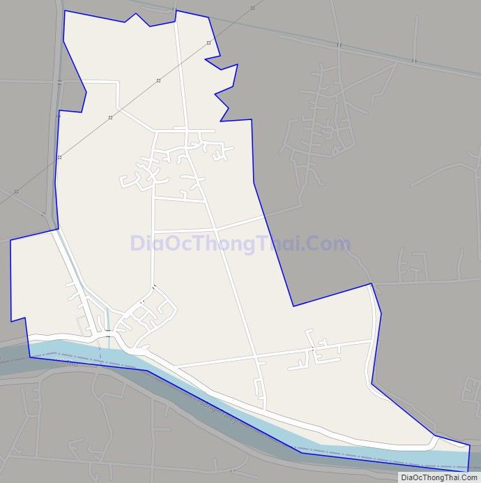 Bản đồ giao thông xã Đồng Phú (cũ), huyện Đông Hưng
