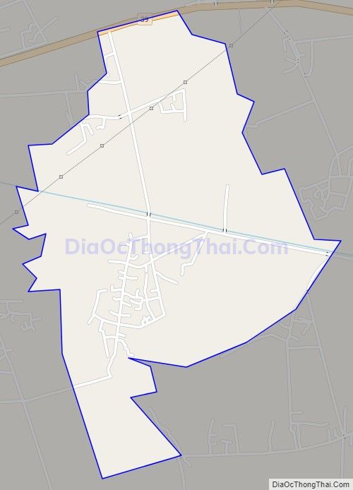 Bản đồ giao thông xã Minh Châu (cũ), huyện Đông Hưng