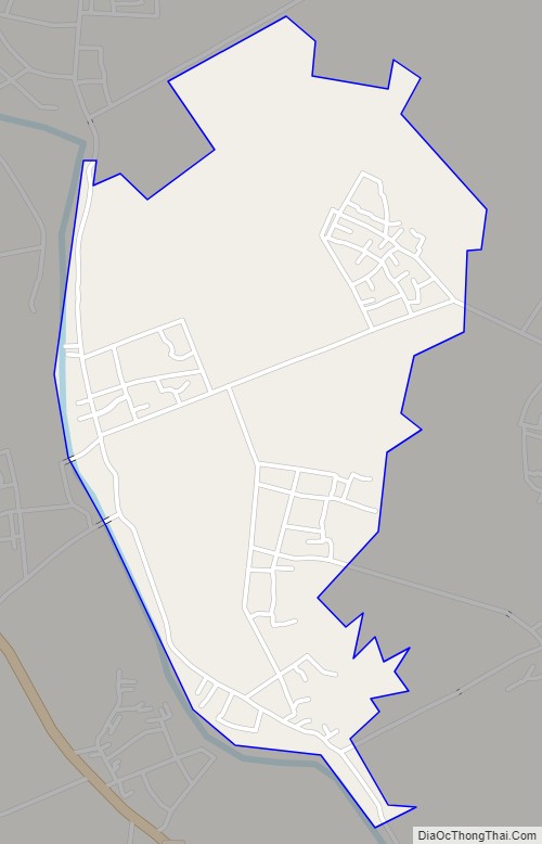 Bản đồ giao thông xã Hòa Bình, huyện Hưng Hà