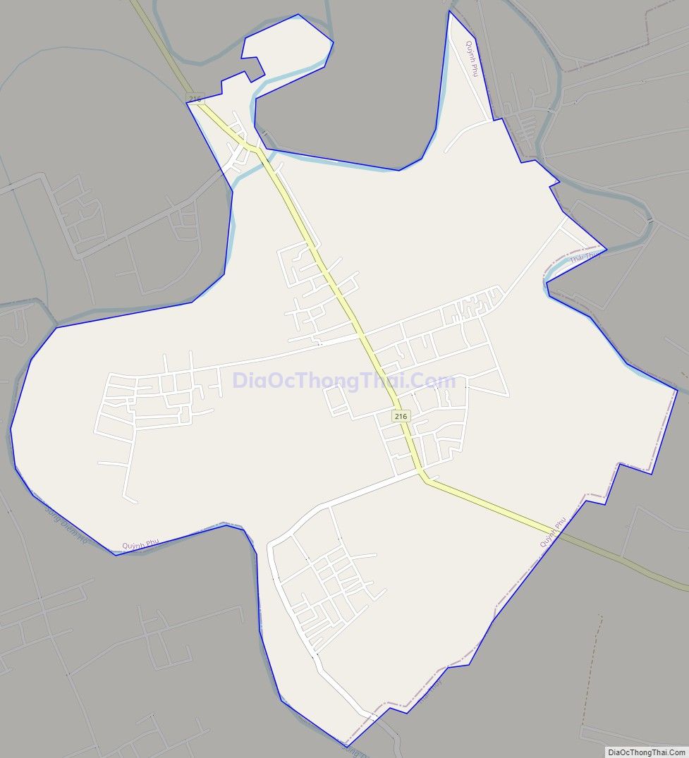Bản đồ giao thông xã Đồng Tiến, huyện Quỳnh Phụ