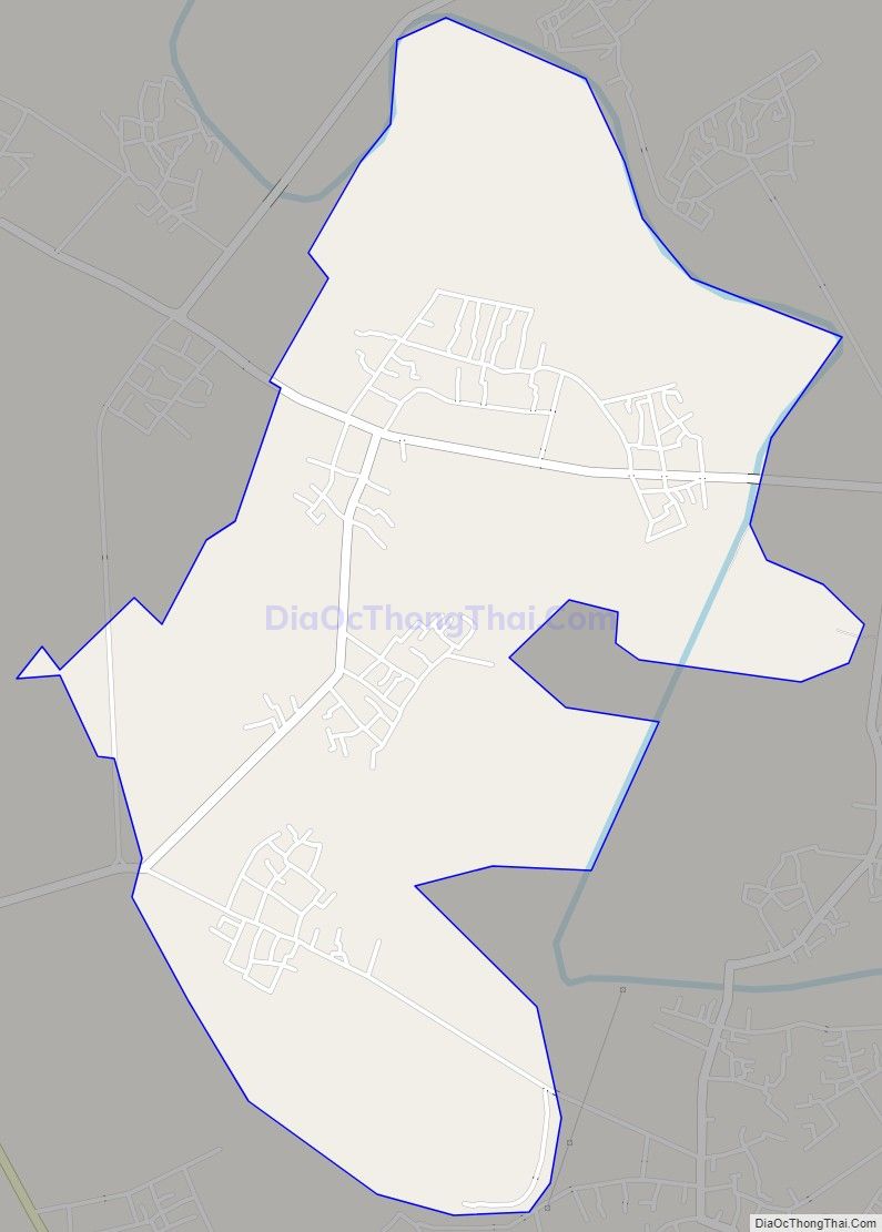 Bản đồ giao thông xã Quỳnh Hội, huyện Quỳnh Phụ