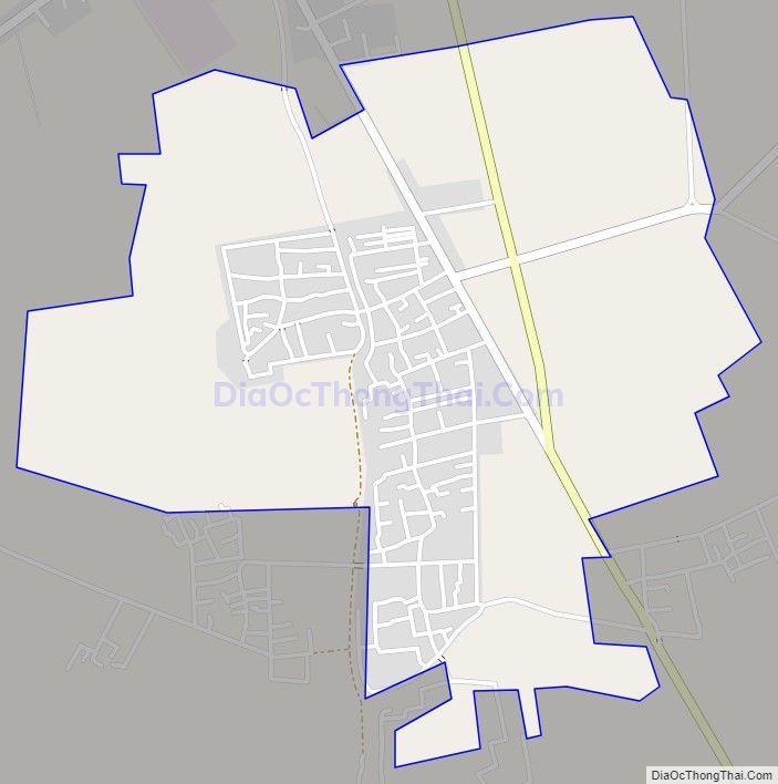Bản đồ giao thông xã Quỳnh Hưng, huyện Quỳnh Phụ