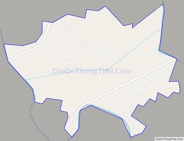 Bản đồ giao thông xã Quỳnh Minh, huyện Quỳnh Phụ