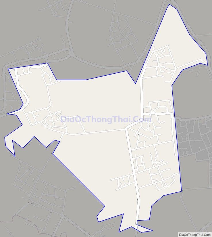 Bản đồ giao thông xã Quỳnh Sơn (cũ), huyện Quỳnh Phụ. (Open Street Map)