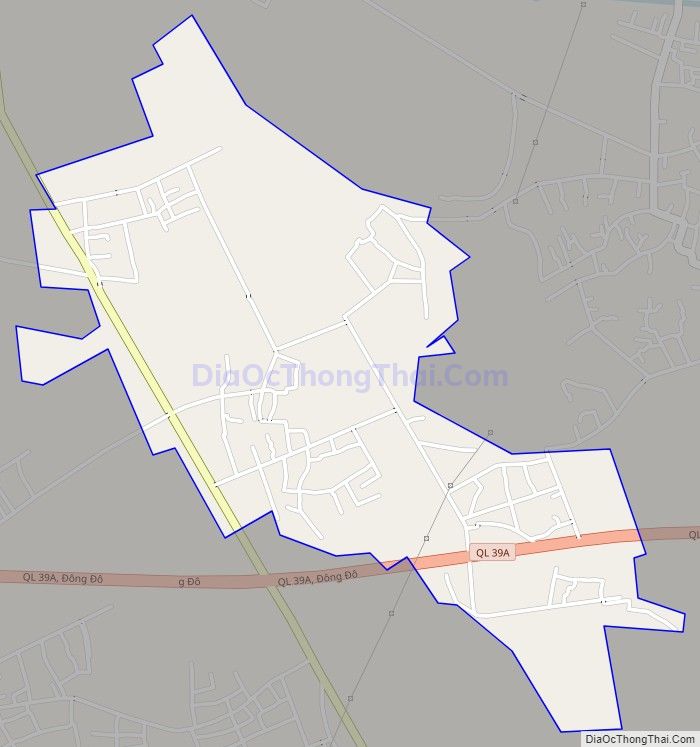 Bản đồ giao thông xã Quỳnh Xá, huyện Quỳnh Phụ