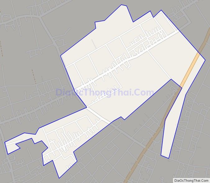 Bản đồ giao thông xã Thái An (cũ), huyện Thái Thụy