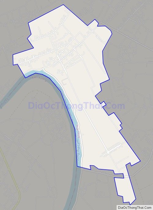 Bản đồ giao thông xã Thái Phúc, huyện Thái Thụy