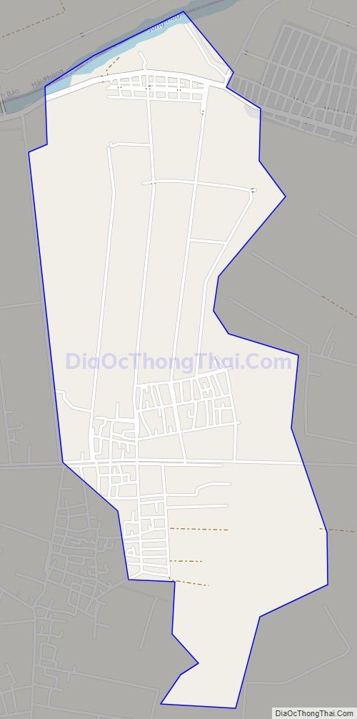 Bản đồ giao thông xã Thụy Dũng (cũ), huyện Thái Thụy