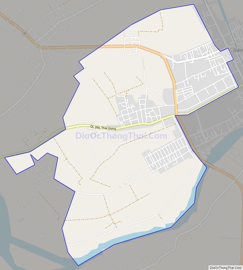 Bản đồ giao thông xã Thụy Hà (cũ), huyện Thái Thụy