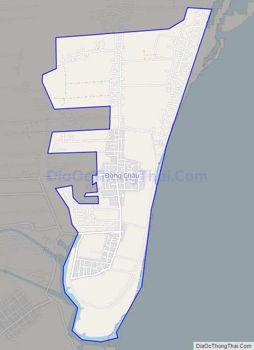 Bản đồ giao thông xã Đông Minh, huyện Tiền Hải