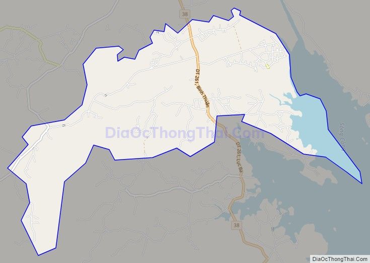 Bản đồ giao thông xã Bình Thuận, huyện Đại Từ